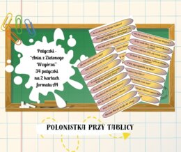 Patyczki z pytaniami do utworu "Ania z Zielonego Wzgórza"