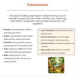 Bajki o zwierzętach i ich zwyczajach