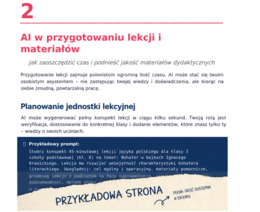 Polonista i AI -  przewodnik dla nauczyciela | scenariusze lekcji, prompty, wypracowania