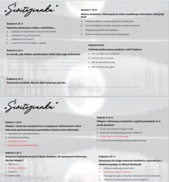 Zestaw testów powtórzeniowych/wprowadzających "Śmierć Pułkownika", "Reduta Ordona", "Świtezianka"