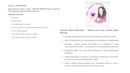 Sprawozdanie. pedagog specjalny. Wychowawca.