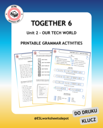Together 6 Unit 2 - Grammar Activities - materiały dodatkowe (Future Simple)