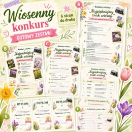 Konkurs szkolny. Najpiękniejszy znak wiosny