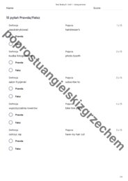 Brainy 8 - Unit 1 - testy