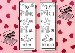 ZAKŁADKI DO KSIĄŻEK DZIEŃ MATKI