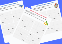 Szkolno - ortograficzne SUDOKU