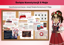 Święto Konstytucji 3 Maja - gazetka/prezentacja