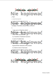 Karta pracy + czytanka "Christmas from the Other Side" B2+