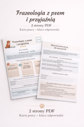 Frazeologia z psem i przyjaźnią