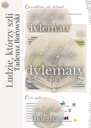 Tadeusz Borowski "Ludzie, którzy szli" - opracowanie maturalne