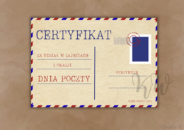 DZIEŃ POCZTY - ZESTAW