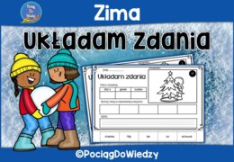 Zima - Układam zdania