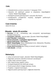 Ojcowie i Matki Niepodległości - Scenariusz Akademii