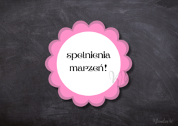 Dzień Kobiet - gazetka z życzeniami (wersja 1)