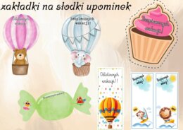 Zakładki na słodki upominek
