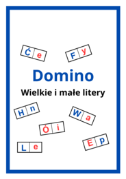 Domino Wielkie i małe litery