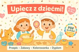 Wspólne pieczenie ciasteczek z dziećmi