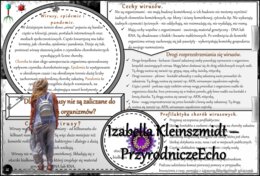 Sketchnotka/notatka/streszczenie/wklejka/ściąga dla ucznia i nauczyciela. Temat „Dlaczego wirusy nie są zaliczane do organizmów?” w pdf. Biologia 5 dział „Klasyfikacja i systematyka. Wirusy. Bakterie. Prostisty. Grzyby.”. Wykonana na podstawie podręcznik