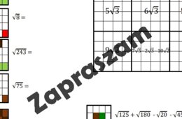 Kodowanie - Wyłącz czynnik przed pierwiastek