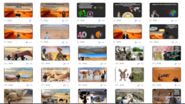 Prezentacja "Krajobraz pustyń gorących i lodowych" w genially do edycji - geografia 5