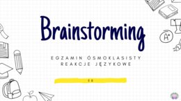 Egzamin Ósmoklasisty z Języka Angielskiego  Reakcje językowe | Prezentacja PART 2