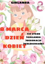 8 MARCA GIRLANDA, KOLOROWANKI