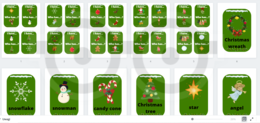 Christmas: I have... who has....? + flashcards