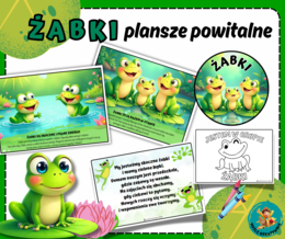 ŻABKI - plansze powitalne
