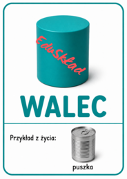 Bryły geometryczne – pakiet kolorowych plakatów do druku