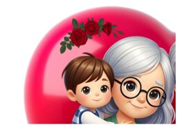 DZIEŃ BABCI I DZIADKA - Z całego serca życzymy Wam - grafika XXL