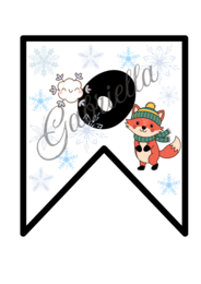 Ferie zimowe girlanda