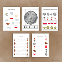 Święto Niepodległości/Święto Konstytucji 3 Maja - karty pracy i dyplomy