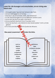 Liest du gern? Niemiecki, scenariusz i karty pracy, tekst, słownictwo, zadania, gramatyka, komplet