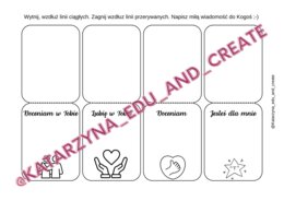 Dzień życzliwości - karteczki z miłymi słowami