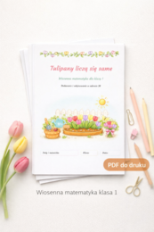 Tulipany liczą się same – matematyka wiosenna