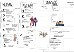 Rozprawka KROK po KROKU - klasa 7 (trzy tematy)