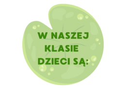 W naszej grupie dzieci są..