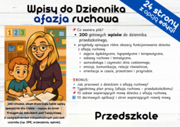 Afazja Ruchowa Wpisy do Dziennika Przedszkole