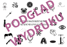 Ikonki skojarzeniowe "Akademia pana Kleksa".