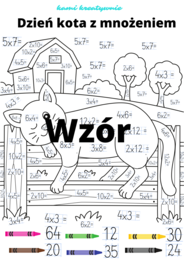Dzień kota z mnożeniem
