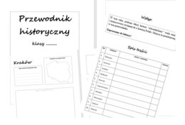 Piszemy przewodnik historyczny - klasa 4