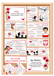 11 listopada Narodowe Święto Niepodległości- gazetki, girlanda, ulotki dla rodziców oraz ulotki dla dzieci