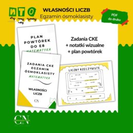 Powtórzenie E8 Egzamin ósmoklasisty - Własności liczb