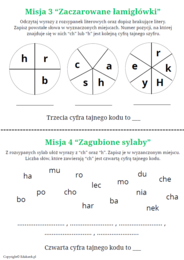 Ortograficzny escape room - zestaw