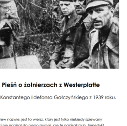 Wiersz "Pieśń o żołnierzach z Westerplatte" analiza, fakty historyczne, symbolika, ciekawostki, zdjęcia.