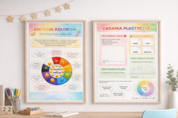 Plakat „Energia kolorów”