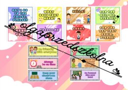 Magic words and phrases, classroom rules materiały na gazetkę angielską