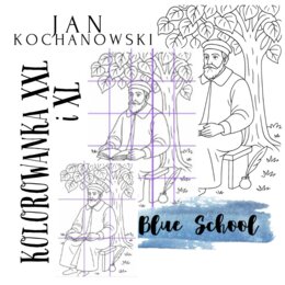 Jan Kochanowski - kolorowanka XXL
