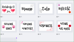 Dzień Matki, Dzień Ojca - gazetka, karty, sesja zdjęciowa, napis, girlanda