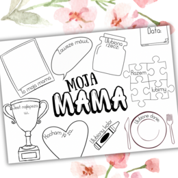 OPOWIEDZ O SWOJEJ MAMIE - Dzień Matki / mama / opis mamy